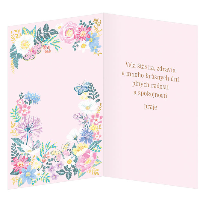 15-6599 Blahoprajná karta gratulačná SK/70