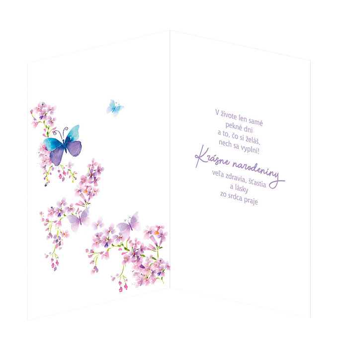 15-6358 Blahoprajná karta gratulačná  SK
