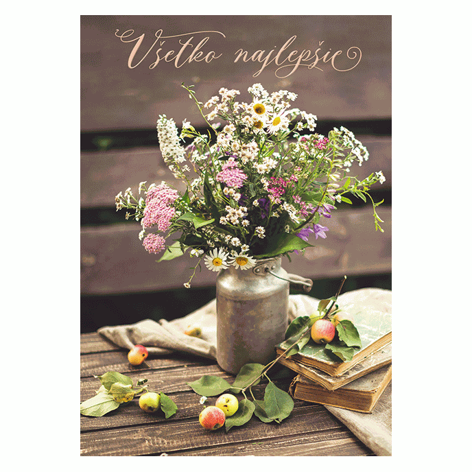 0615-0591s Pohľadnica gratulačná 3D SK