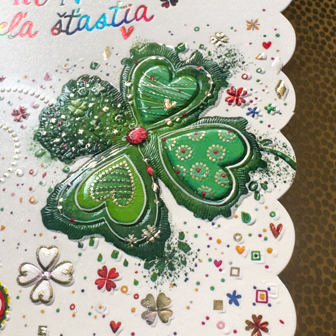 15-6529 Blahoprajná karta gratulačná SK/Poďakovanie