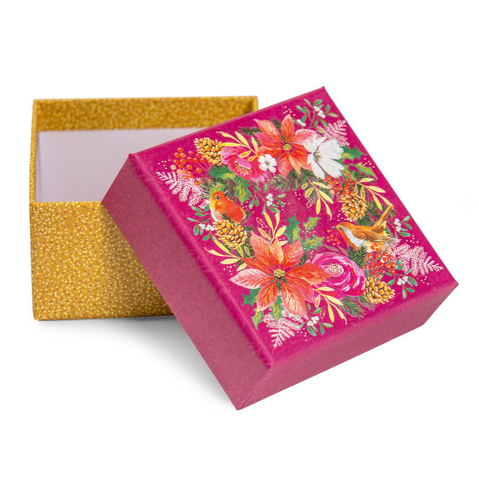 2551-1005 Vianočná darčeková krabička s hudbou