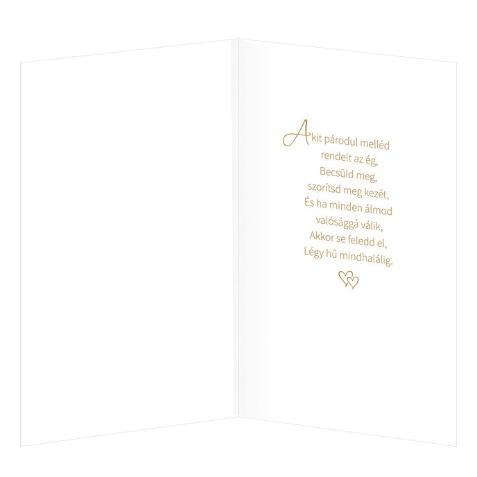 13-435A Blahoprajná karta svadobná HU