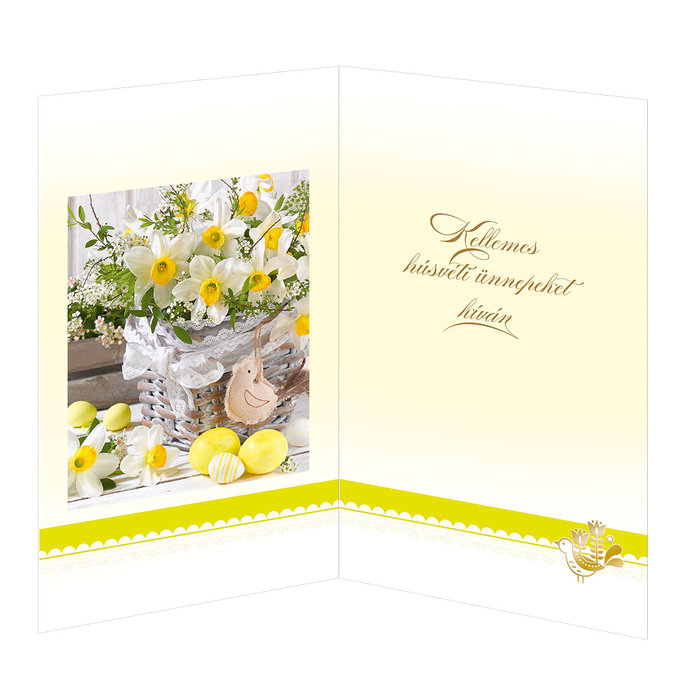 12-693 Blahoprajná karta veľkonočná  HU