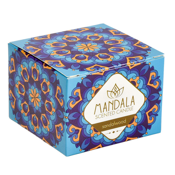 2358-0007 Mandala scented candle