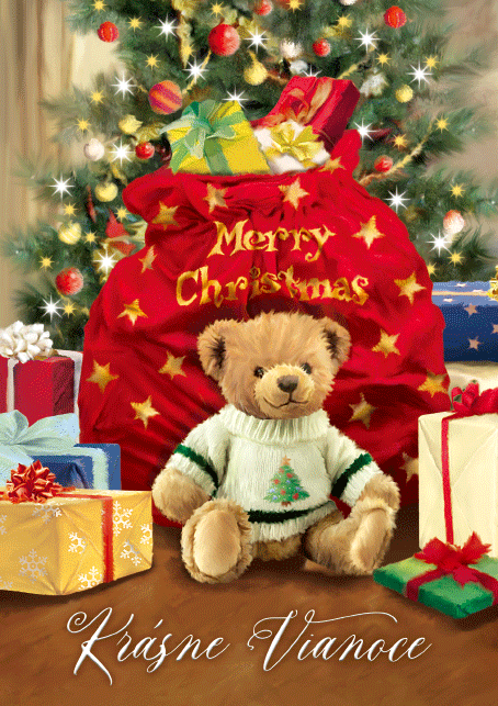 0611-0319s Pohľadnica vianočná 3D SK