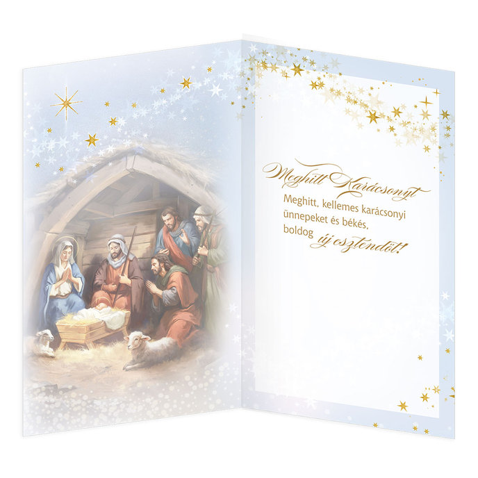 11-6567 Christmas greeting card HU