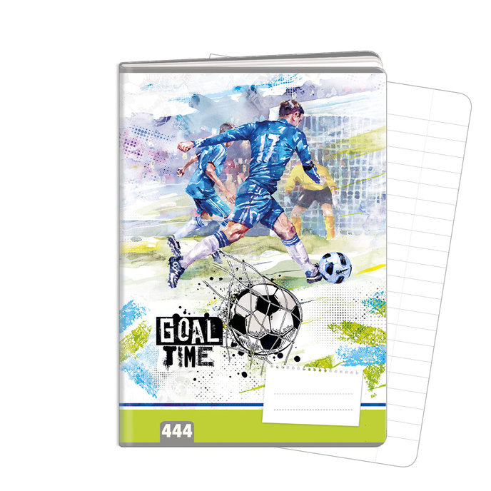 1582-0413 Exercise book A4, TYPE 444 GOAL TIME