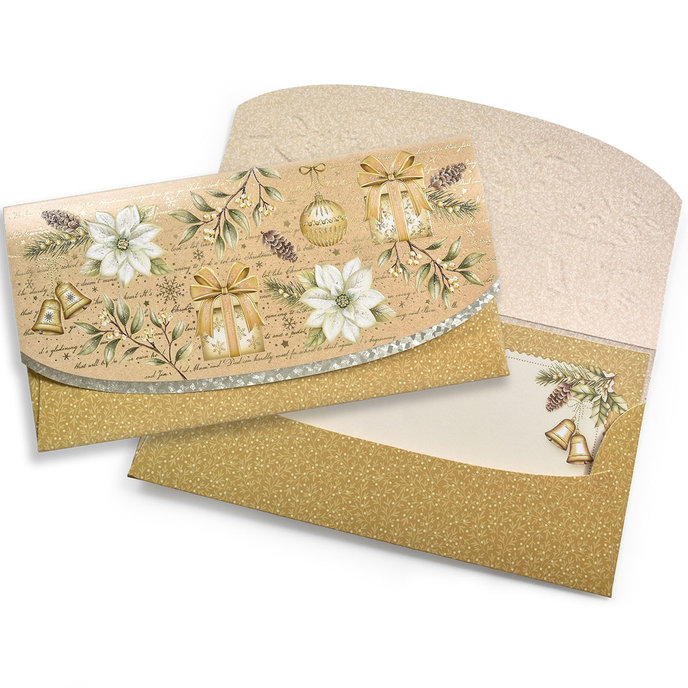 91-6014 Obálka na voucher, vianočná