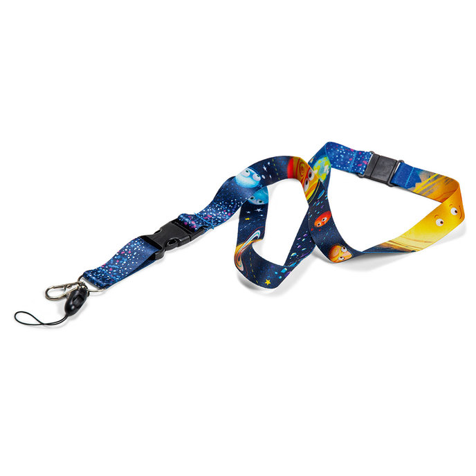 1812-0428 Šnúrka na krk Cosmic adventure