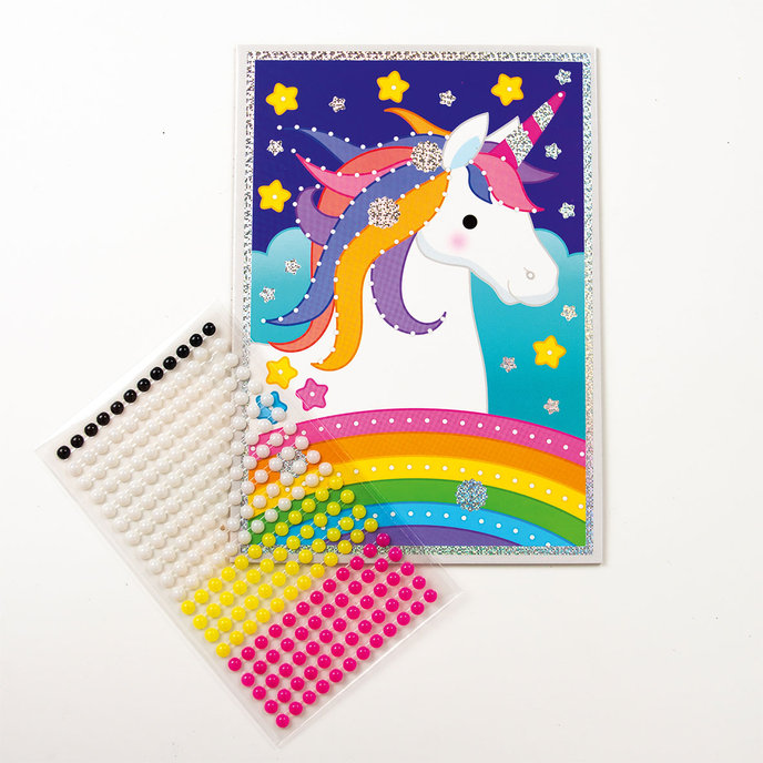 1912-0003 Creative set - gem sticker picture