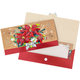 81-6035 Obálka s kartičkou, vianočná