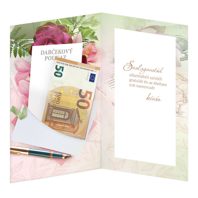 18-6008 Blahoprajná karta k ukončeniu štúdia klopa HU