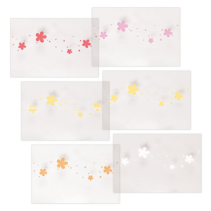 0953-0003 Transparent foil with print 2x0,7m, box 50rol.