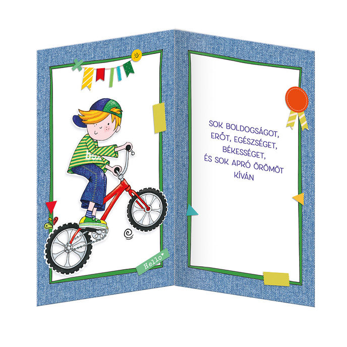 17-6018 Blahoprajná karta detská  HU