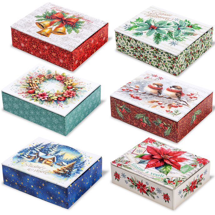 2552-8001 SK gift box with music, mix 6 pcs