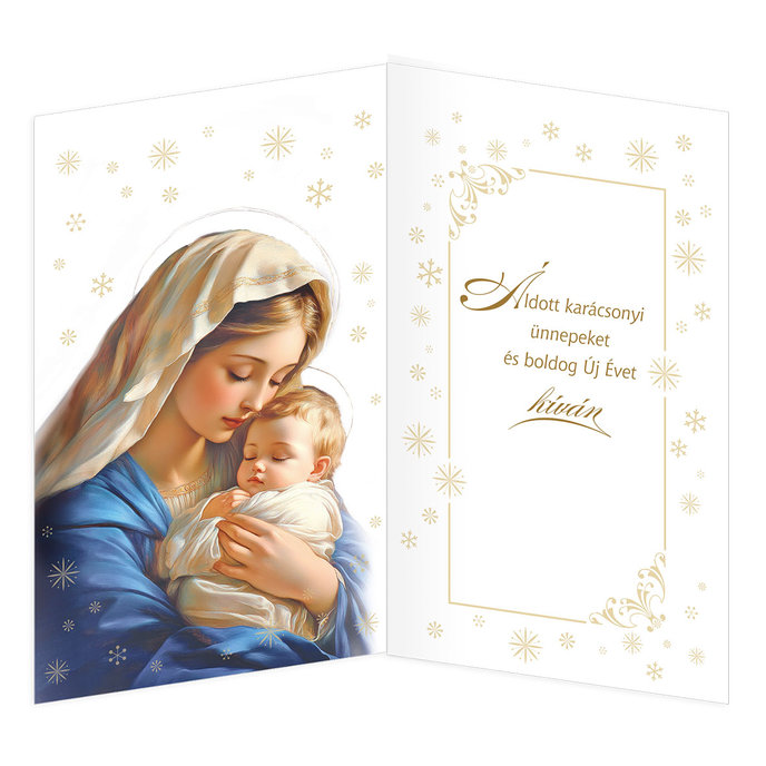 11-6571 Christmas greeting card HU