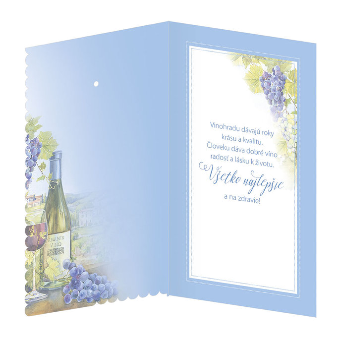 15-6451 Blahoprajná karta gratulačná  SK/60