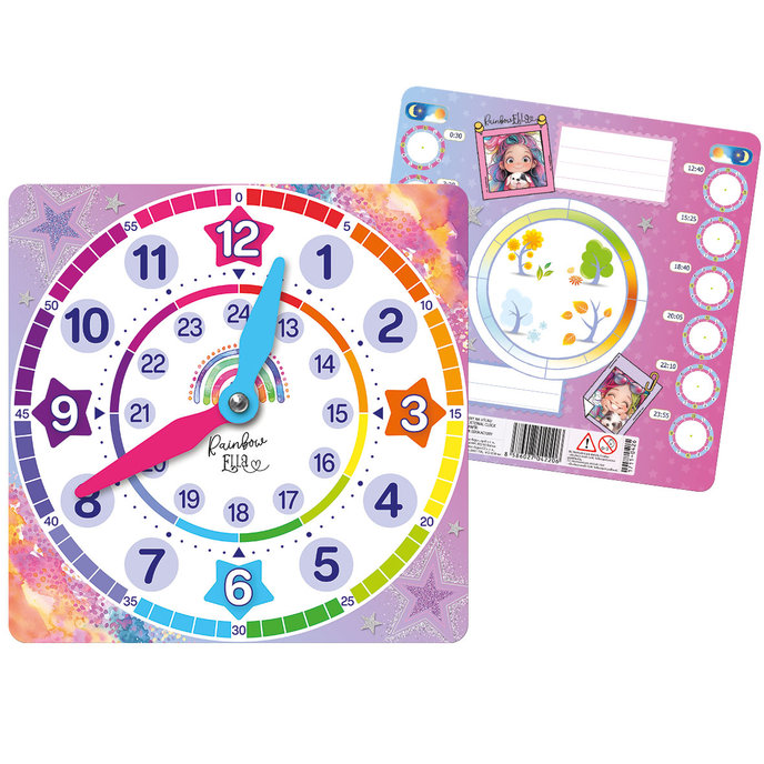 1711-0426 Hodiny na výuku Rainbow Ella