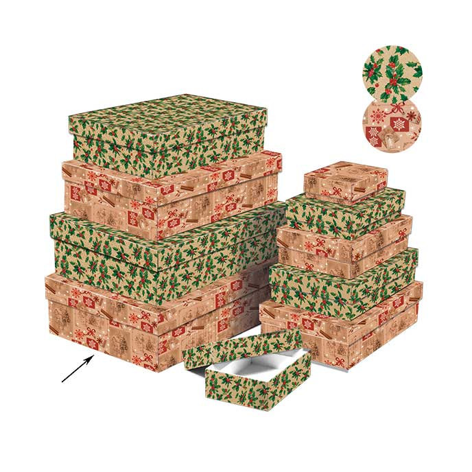 2540-0161 Gift box 26,4x17,6x7,3cm /2500-8161/