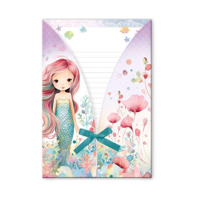 1051-0412 Writing paper Mermaid