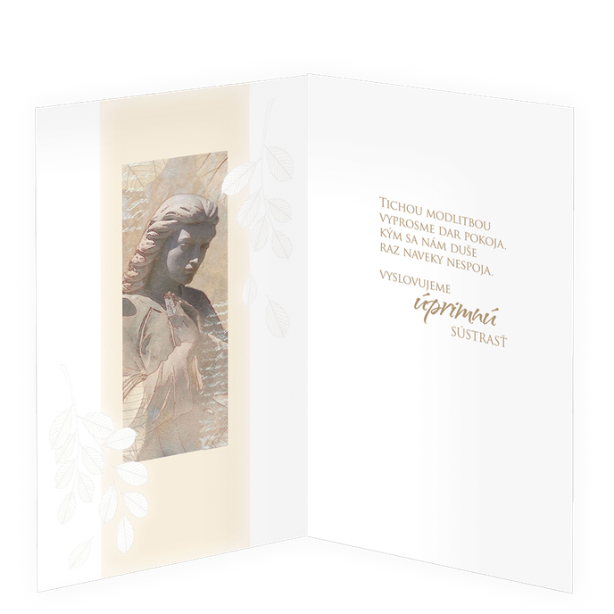 14-610 Blahoprajná karta kondolenčná SK