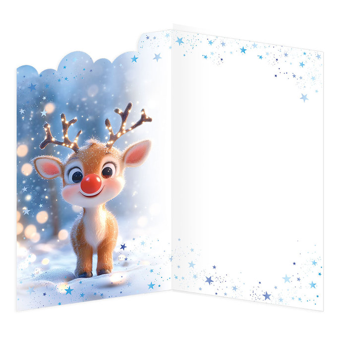 11-6572 Blahoprajná karta vianočná  BT