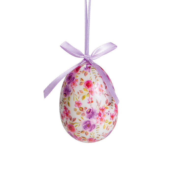 2346-0007 Easter decoration - Easter eggs, h. 75 mm, pkg. 4 pcs