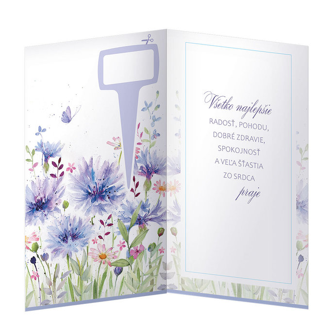 15-6401 nBlahoprajná karta gratulačná semienka SK