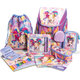 1808-0426 Anatomical school bag Rainbow Ella