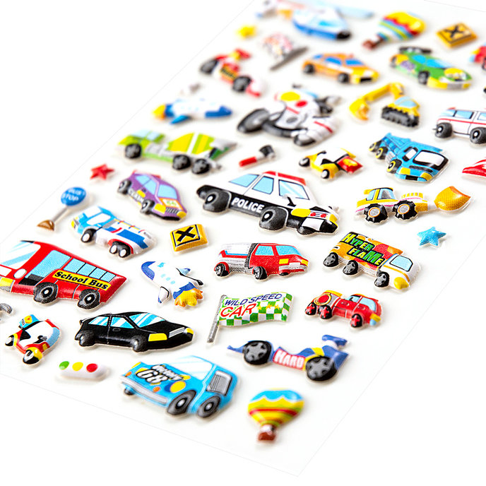 2605-0011 Decorative Stickers Soft Puffy