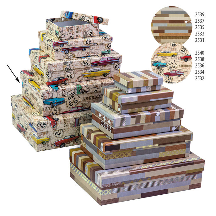 2538-0158 Darčeková krabica 22,4x14,4x6,3cm /2500-8158/