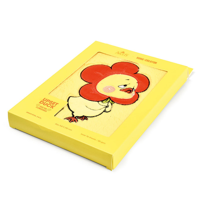 1452-0003 Notepad 14,8x21cm UPSET DUCK