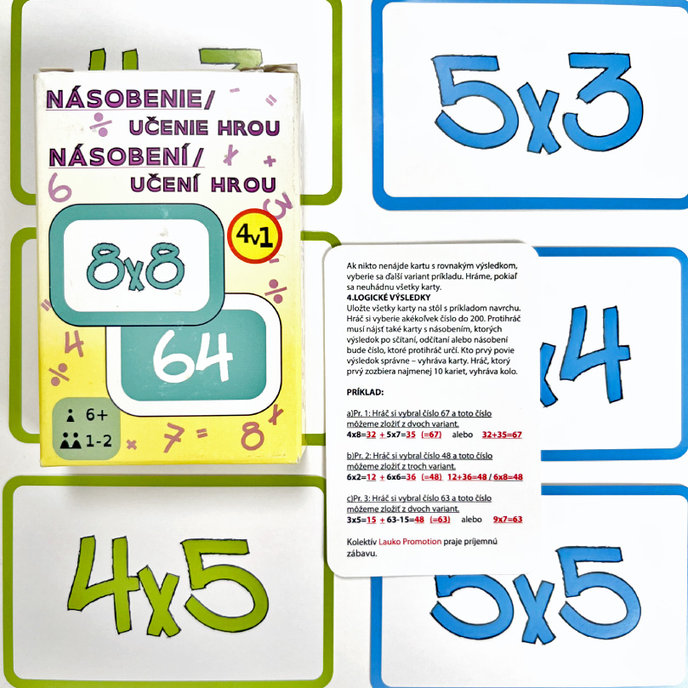 2201-0056 Edukačné hracie karty