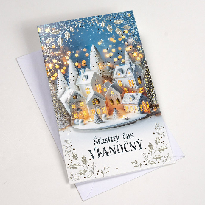 11-6557 Christmas greeting card SK