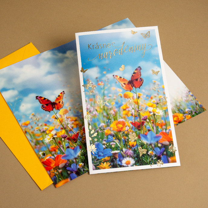 55-606 Blahoprajná karta gratulačná SK