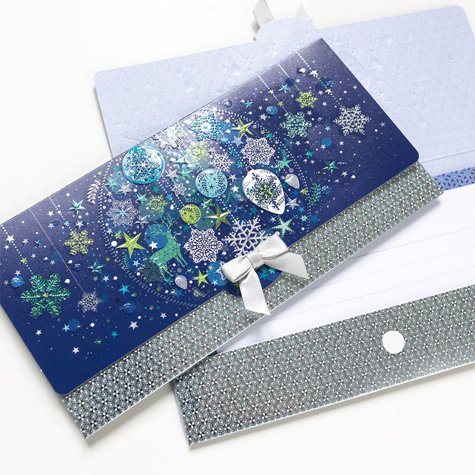 81-6043 Obálka s kartičkou, vianočná