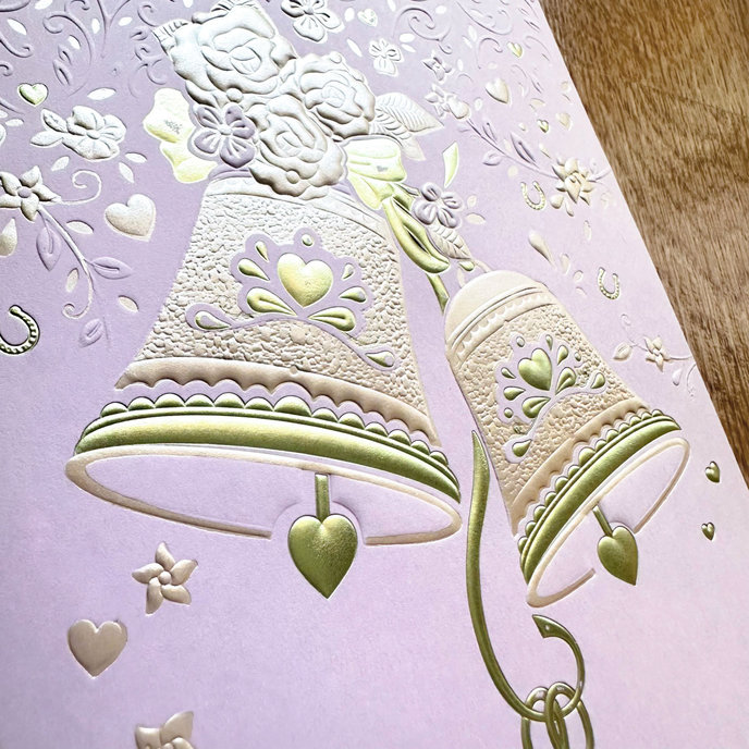 13-433B Wedding greeting card SK