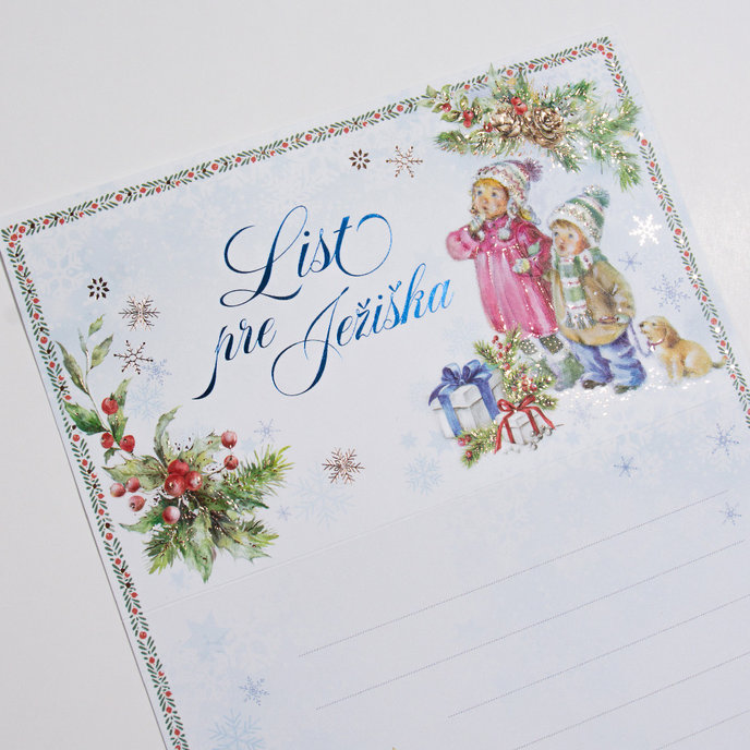 11-5046 Christmas greeting card - Wish lists