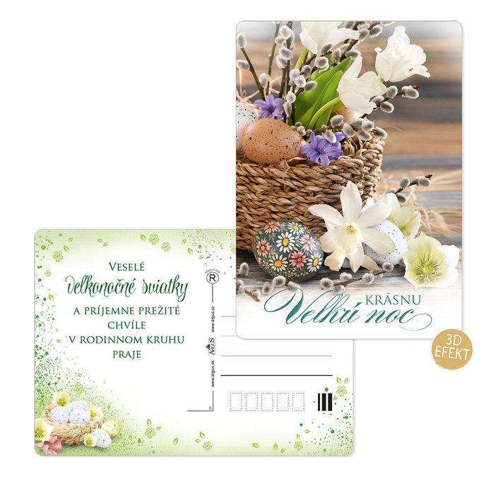 0612-0322s Easter postcard SK