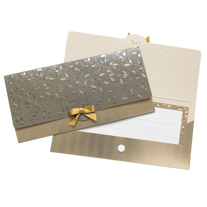 81-6017 Obálka s kartičkou, vianočná