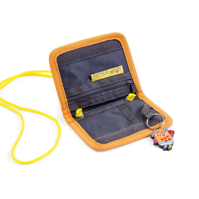 1821-0290 Peňaženka na krk Cute Monsters