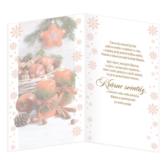 11-6581 Christmas greeting card SK