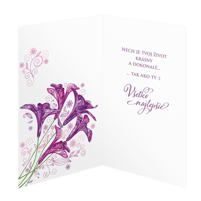 15-6207 Blahoprajná karta gratulačná SK/18