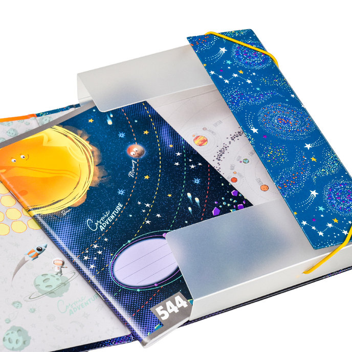1241-0428 Box na zošity A5 Cosmic adventure