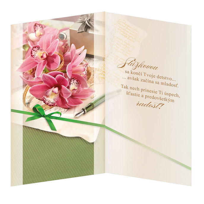 18-6000 Graduation greeting card SK