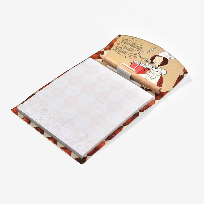 1132-0404 Notepad with pencil