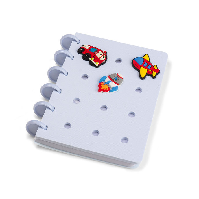 1473-0002 Notepad 10,5x14,8cm PINS