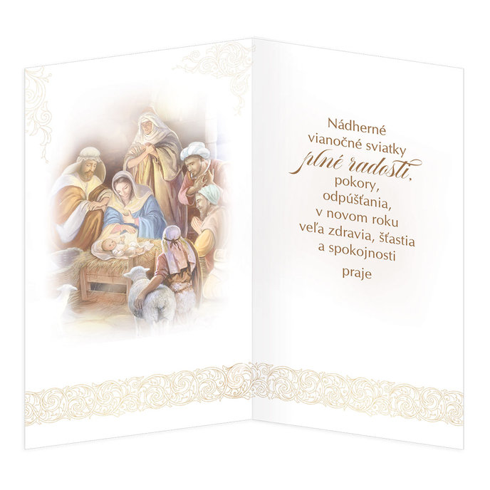 11-6499 Christmas greeting card SK