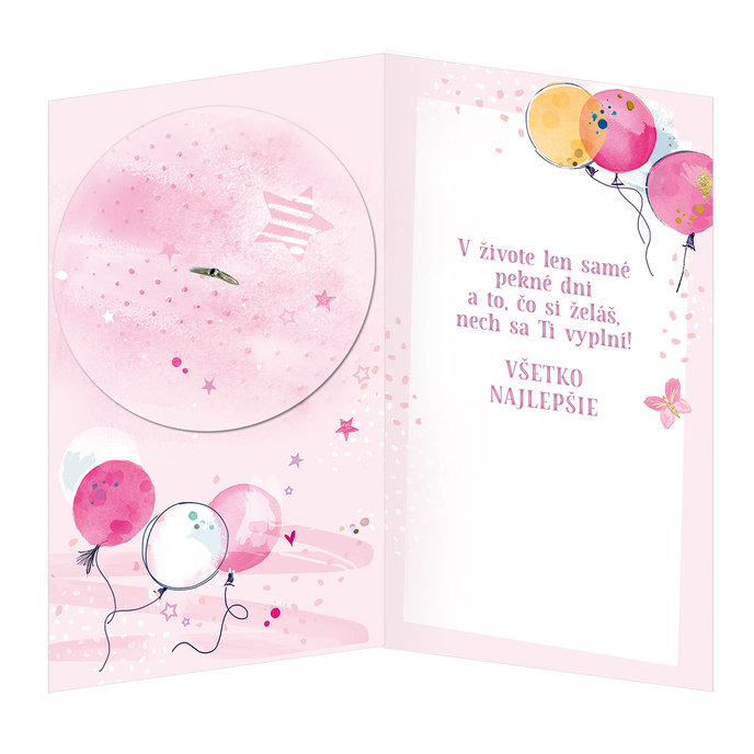 17-6077 Greeting card for children SK