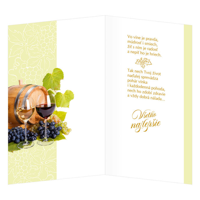 15-6546 Blahoprajná karta gratulačná SK